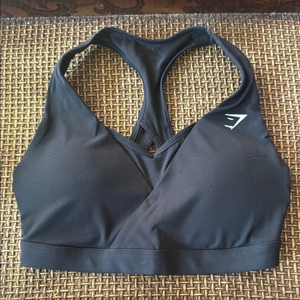 Black Gymshark Sports Bra